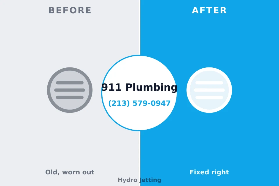 Before and after: plumbing company Millwood, NY